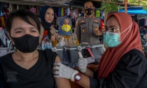 Masih banyak warga yang belum vaksinasi