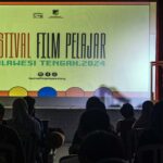 Sambutan Kepala Bidang Dinas Kebudayaan pada pembukaan Festival Film Pelajar Sulawesi Tengah di Palu, Sulawesi Tengah, Rabu (12/6/2024). (bmzIMAGES/bmz)