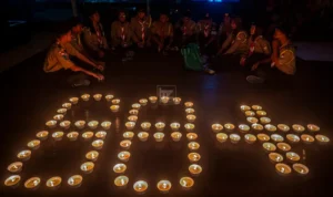 Satu Jam yang Berarti dari Aksi Earth Hour di Palu