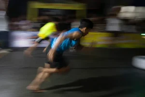 Wahidin Ramadhan Pangova: Adu Cepat Tanpa Alas Kaki, Gerimis Tak Surutkan Semangat