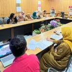 Penyusunan Strategi Daerah Pencegahan dan Penanganan Perkawinan Usia Anak di Ruang Rapat Bappeda Kota Palu Selasa (8/7/2025). (Foto: Prokopim Setda Kota Palu/Jufri)